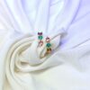 Glimzzy Ruby Bloom Ring