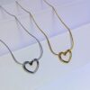 glimzzy_heart pendant2 Glimzzy Gold Heart Necklace